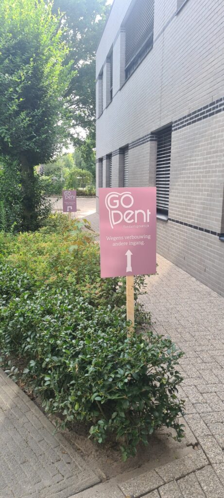 Tijdelijk ingang
